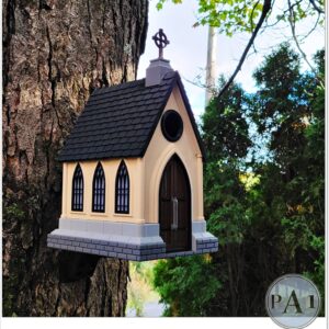 Gothic Cathedral Birdhouse