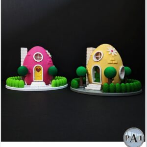 Easter Egg Fairy House