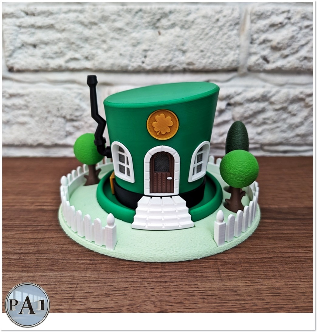St Patrick's Day Fairy House 1 StPaddy1