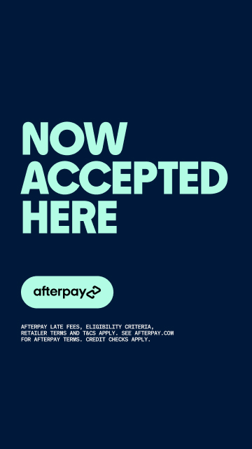 Afterpay — Now Accepted Here